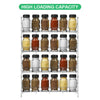 Metal Wall Door Mount Spice Herb Rack Holder Kitchen Cupboard Storage Organizer