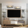 Wall Mounted Metal Wall Shelf Decorative Floating Shelves Bookshelf Record Hoder