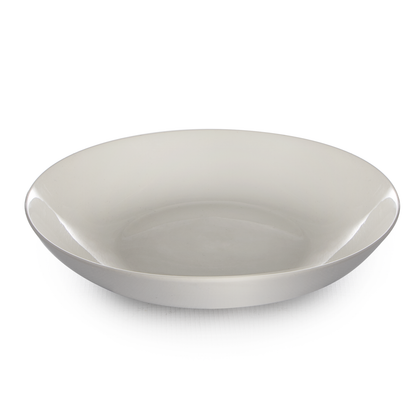Set of 4 White Pasta Bowls Serving, Cereal & Dessert Dishes Dishwasher Safe M&W
