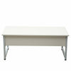 LED Coffee Table Desk Foldable Living Room Lift Up Hidden Storage Bottom Shelf