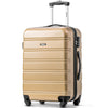 Hard shell Trolley Suitcase 4 Wheel Lightweight Spinner Luggage Travel Case