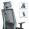 Ergonomic Office Chair Mesh Back Height Adjustable Wheels Gas Lift Computer Desk