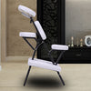 Portable Massage Tattoo Chair Adjustable Salon Home Therapy Stool + Carrying Bag