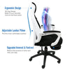 Gaming Chair Office Ergonomic Adjustable Swivel Computer PC Recliner Footrest