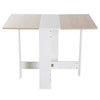 Wooden Folding Butterfly Drop Leaf Dining Table Desk Particle Board Kitchen Home