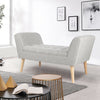 Linden/Velvet Bedroom Chaise Longue Window Seat Bed End Sofa Bench Ottoman Chair