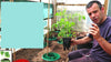 GARDEN PLANT TOMATOES TOMATO PLANTER BEAN GROW BAG WATERING POT TUB