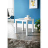 Oak Clean & White Finish Small Croft Bedside Table Decor Living Room End Tables