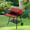 Portable Charcoal Smoker Non‑Stick BBQ Grill Cooking Outdoor Garden Barbecue