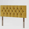 Headboard Plush Velvet Chesterfield - 2ft6, 3ft, 4ft, 4ft6, 5ft, 6ft