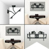 Heavy Duty Strong Solid TV Wall Bracket Cantilever Corner Mount Dual Arms 32-65"