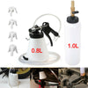 1L Brake & Clutch Bleeder Bleeding Vacuum Pump Kit Pneumatic Fluid Bottle