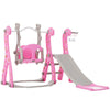 4 in1 Kids Baby Toddler Swing Slide & Climber Set In/Outdoor Boys Girls Toy HT