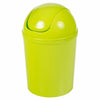 Plastic 5 Liter Swing Operated Waste Dustbin Rubbish Garbage Bin Bathroom Toilet