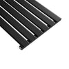 Black Vertical Radiator 1800 1600 Flat Panel Tall Upright Central Heating Rads