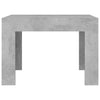 Small Side Table Grey Modern Bedside Nightstand Coffee Tea Cocktail Snack Wood