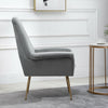 Occasional Chair Accent Chair High Back Armchair Sofa Bedroom Living Room Grey