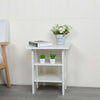 2 Tier Coffee Sofa Side End Table Modern Tea Desk Storage Shelf Bedside Table UK