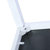 Modern Black Computer Desk Writing PC Table Laptop Home Office Workstation 120cm