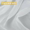 97''X118'' Voile Curtains Net Plain Curtains Door Window White Top Quaqlity