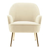 Upholstered Oyster Armchair Scallop Tub Chair Cocktail Wing Back Lotus Seat Sofa