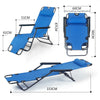 Outdoor Folding Chair Sun Lounger Recliner Beach Garden Chair Patio Camping