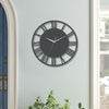 Large Round 3D Wall Clock Numerals Gear Clock Big Giant Open Face Clock 30cm NEW