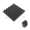 24X Acoustic Wall Panel Tiles Studio Sound Proofing Insulation Foam Pads 30x30cm
