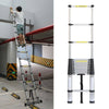 Heavy Duty 4.4M Portable Multi-Purpose Aluminium Extendable Telescopic Ladder UK