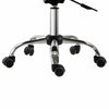 Office Chair Beauty Salon Rolling Technician Stool Chair Low Back White