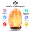 Himalayan Salt Lamp Crystal Pink Salt Lamp Healing Lamps Relax Ionizing UK Plug