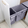 Pull Out Kitchen Waste Bin Recycling Bin Cabinet Cupboard Front Mounted Fixing