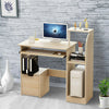 Modern Computer Desk Wooden PC Table Home Office Study Workstation Furniture UK