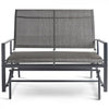 Ex Display 2 Seater Glider Bench Garden Furniture Patio Outdoors Seating