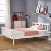 4FT6 Standard Double Bed Frame Solid Wooden Pine Fits Double Mattress 190x135 cm