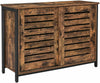 Vintage Industrial Cupboard Console Table Slim Hallway Cabinet Unit Sideboard