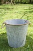 Covent Garden Mulberry Tree 41cm Round Zinc Metal Tin Plant Flower Planter Pot