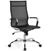 Home Office Chair High Back Computer Mesh Chair with Arms for Study Work Black