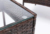 4pcs Rattan Outdoor Garden Furniture Sofa Set Table & Chairs (Roger)