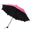 Windproof Anti-uv Sun Rain Umbrellas Colour Changing Compact Folding UK