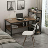Luxury Computer Desk with Bookshelf Home Office Study Desk Laptop Writing Table