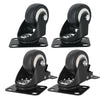 4 x Heavy Duty Ø 50 75mm Swivel Castor Wheel Trolley Furniture Caster 200-360kg