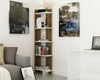 Decorotika Alice 5-Shelf Modern Corner Unit Bookcase Bookshelf Shelving Unit