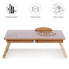 Portable Folding Tray Desk Computer Table Sofa Notebook Breakfast Bed Stand Wood