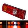 Pair 12V Rear Tail Brake Lights Lamp Function Trailer Caravan Truck Lorry 36 LED