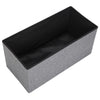 Folding Linen Folding Storage Ottoman Pouffe Seat Footstool Storage Box 2 Seater