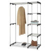 Heavy Duty Clothes Rail Rack Garment Hanging Display Stands Shoe Storage Shelfs
