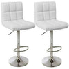 Cuban Bar Stools Faux Leather Gas Lift Modern Breakfast Kitchen Barstool Swivel