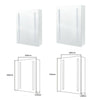 LED Bathroom Mirror Cabinet With Shaver Socket Storage/Demister/Sensor Switch UK