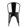SET OF 4 TOLIX METAL DINING CHAIR INDUSTRIAL GARDEN CAFE STACKABLE SEAT BISTRO